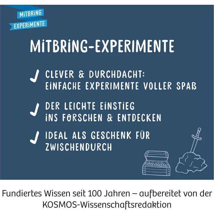 Kosmos Mitbringexperimentierkasten Ausgrabungs-Set Ritter-Schatz – Bild 6