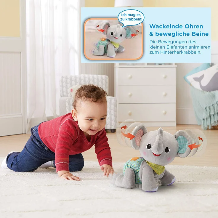 VTech Baby - Krabbel-mit-mir-Elefant – Bild 2