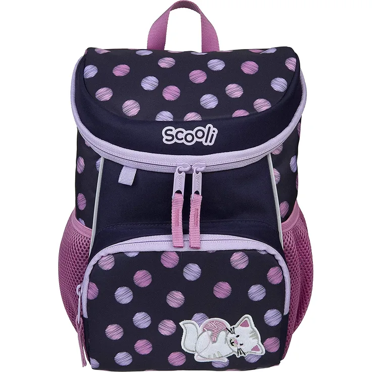 Rucksack Caty Cat SCOOLI SCMG7400 lila rosa