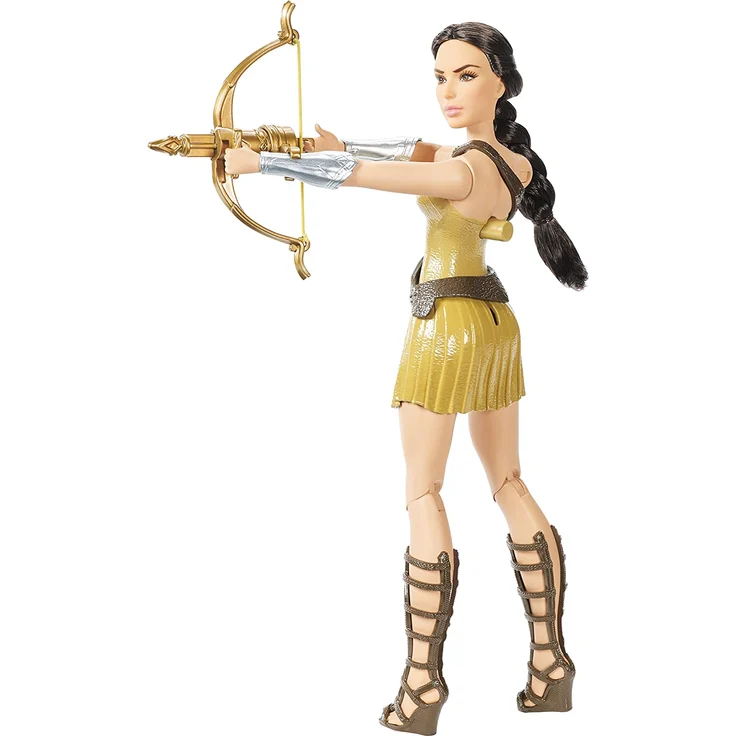 dc comics FDF35 Battle-Ready Wonder Woman Puppe, Actionfigur, bereit für den Kampf – Bild 9