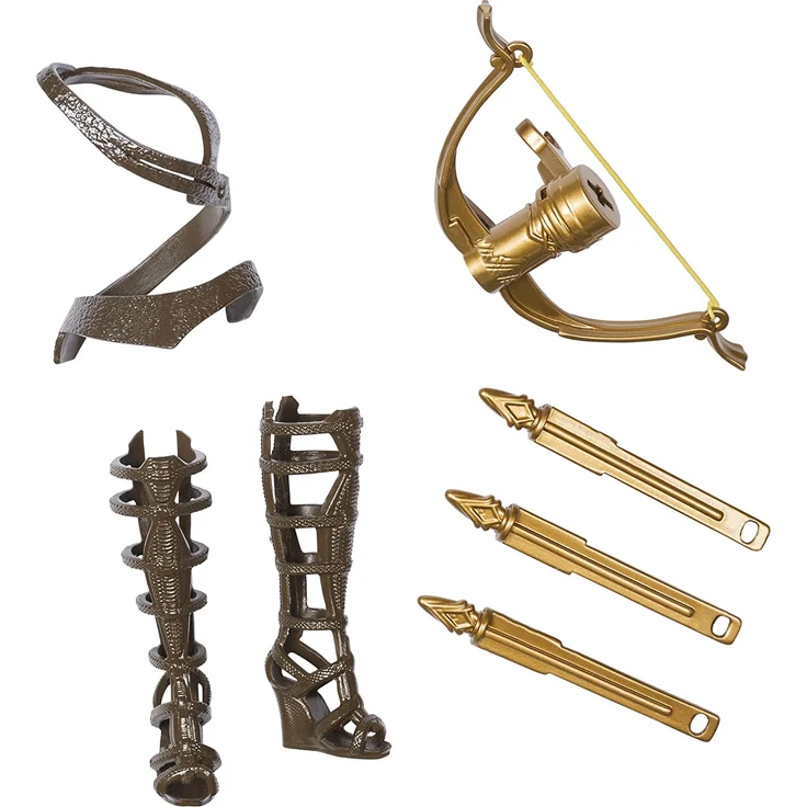 dc comics FDF35 Battle-Ready Wonder Woman Puppe, Actionfigur, bereit für den Kampf – Bild 6