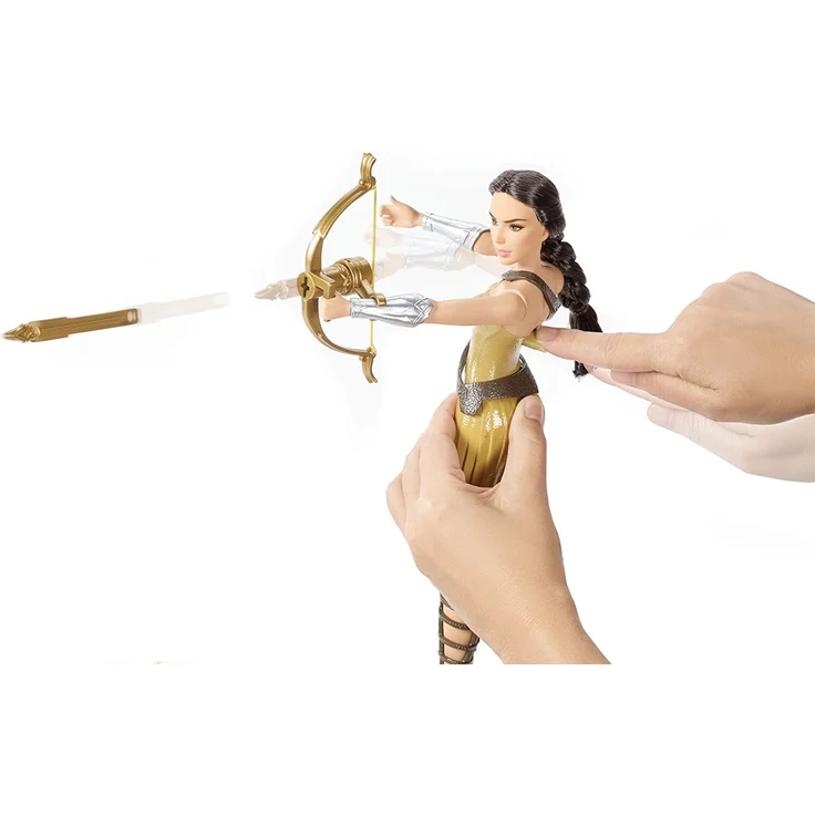 dc comics FDF35 Battle-Ready Wonder Woman Puppe, Actionfigur, bereit für den Kampf – Bild 4