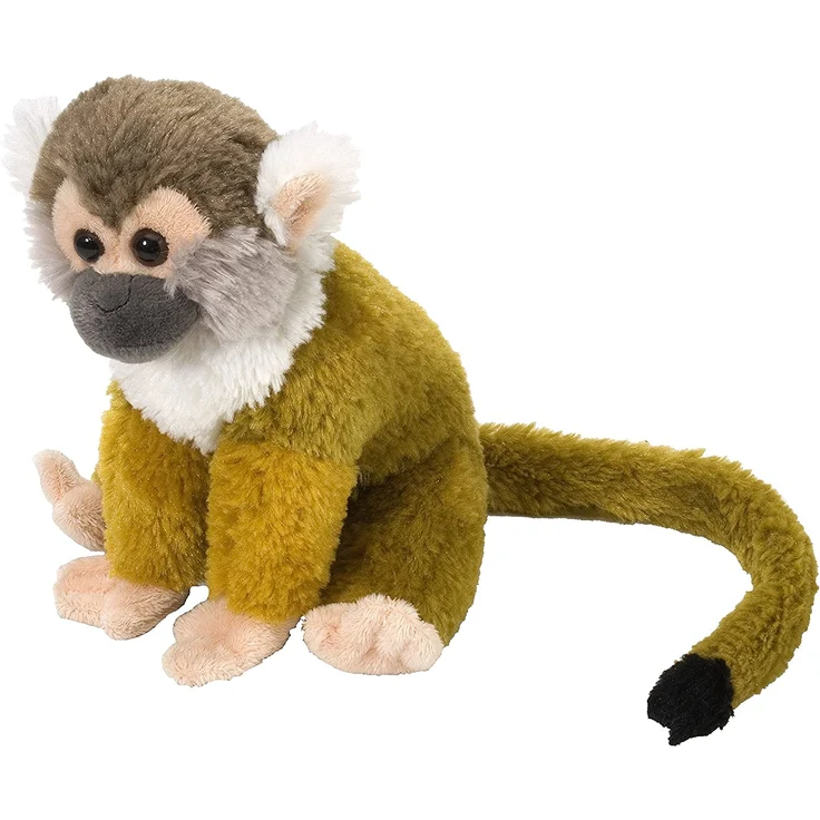 Wild Republic Plüsch Totenkopfäffchen Cuddlekins Kuscheltier, Plüschtier, 20cm – Bild 1