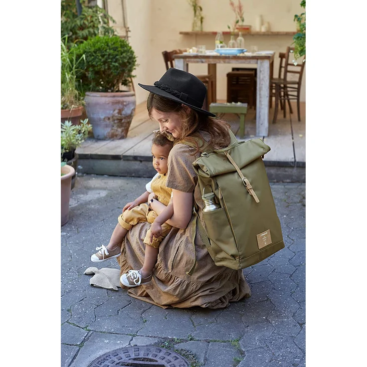 LÄSSIG Rucksack GRE Rolltop olive – Bild 2