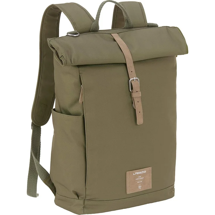 LÄSSIG Rucksack GRE Rolltop olive – Bild 3
