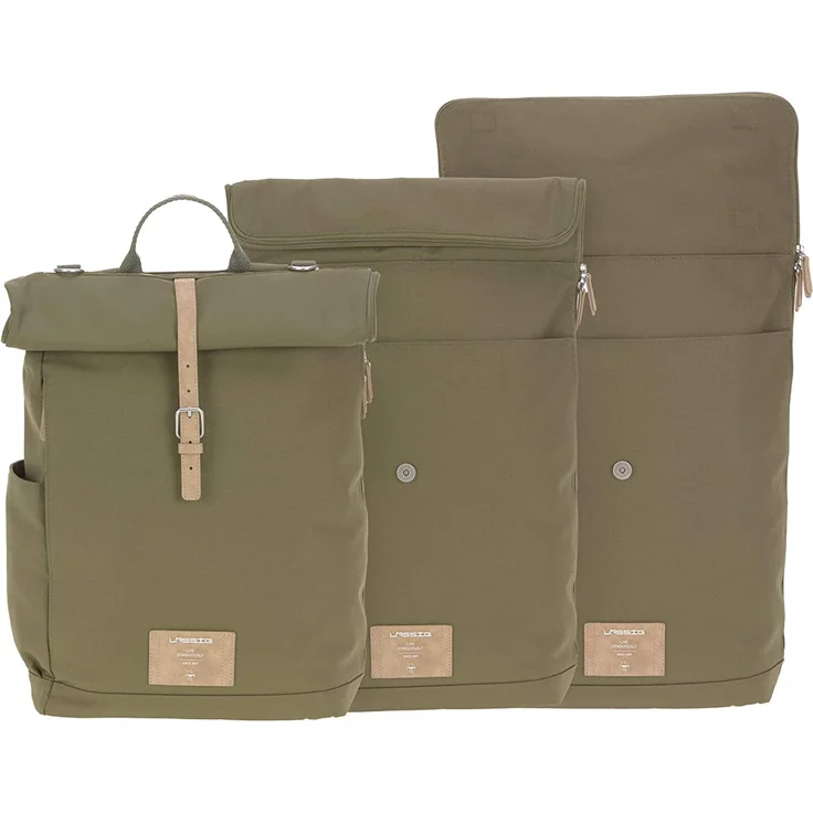 LÄSSIG Rucksack GRE Rolltop olive – Bild 7