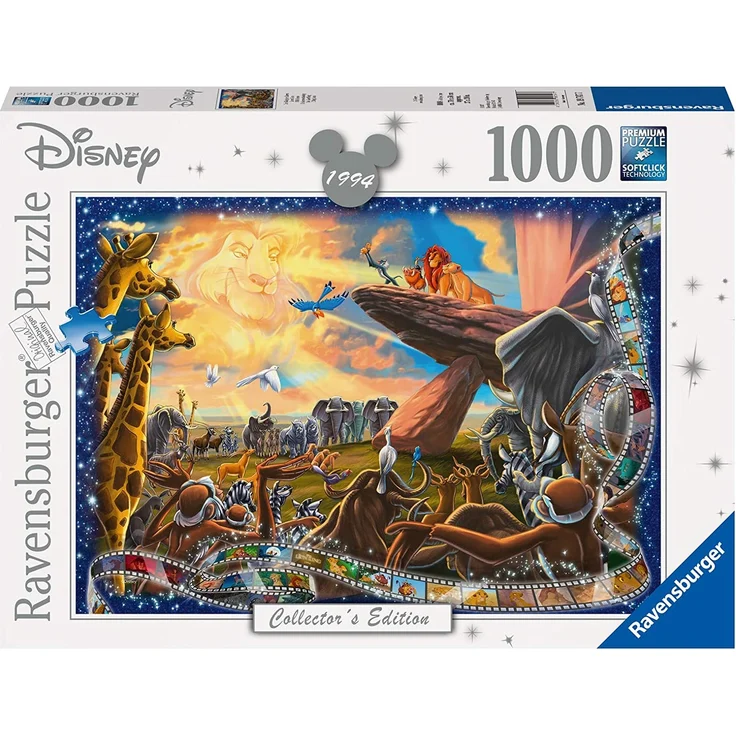 Ravensburger 1000 Teile Puzzle Der König der Löwen – Bild 1