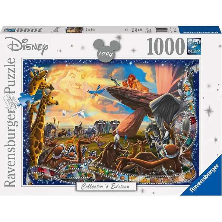 Ravensburger 1000 Teile Puzzle Der König der Löwen