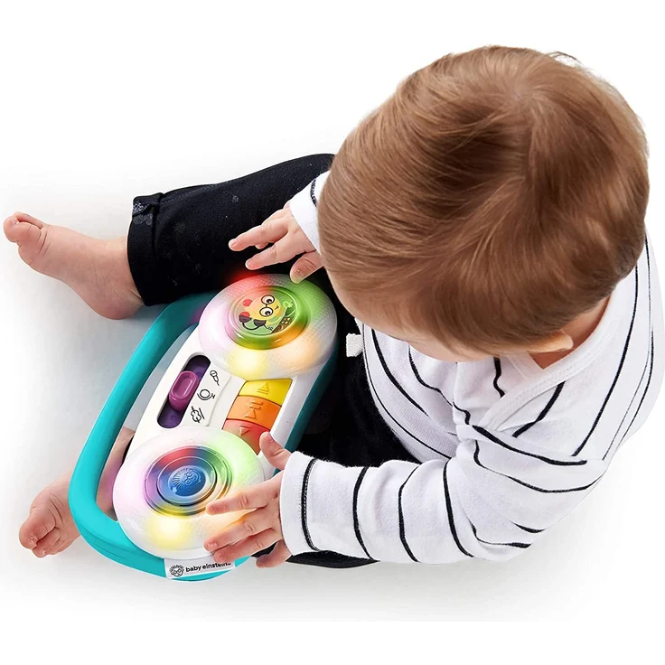 Baby Einstein, Musikspielzeug, Toddler Jam - leuchtet und spielt über 30 Melodien, zum Mitnehmen geeignet – Bild 6