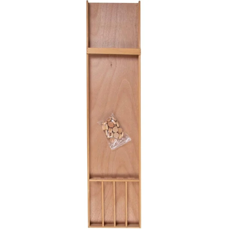 Shuffleboard 122 cm Holz natur 21-teilig - Preisvergleich – Bild 5
