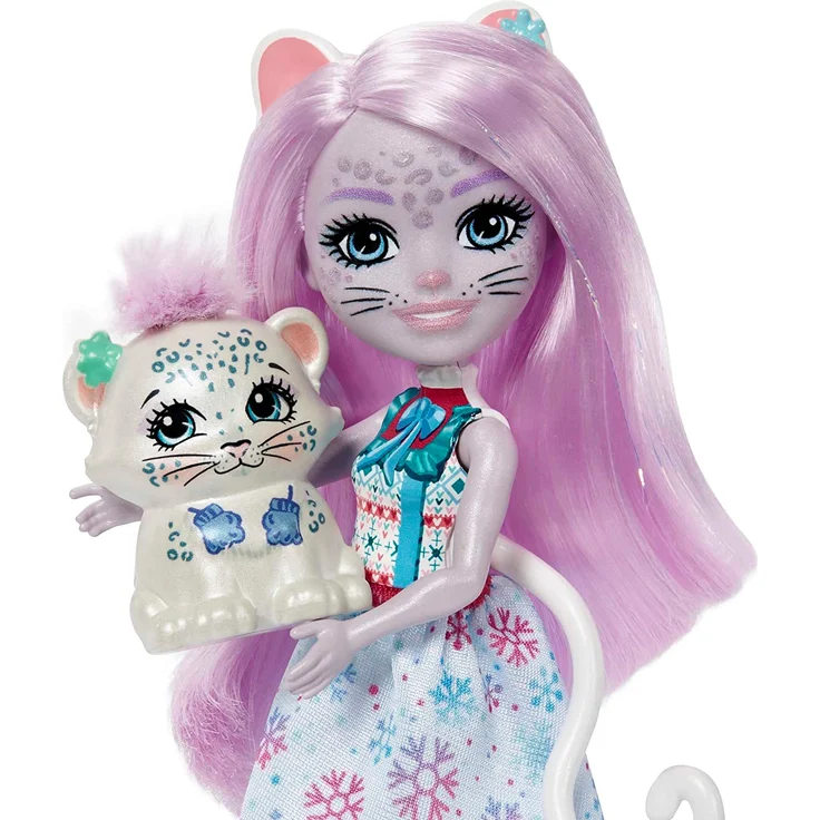 Mattel Enchantimals 'Weihnachtswunder Adventskalender mit Puppe', 24 Teile, ab 4 Jahren – Bild 5