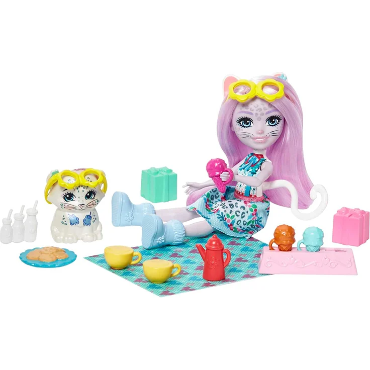 Mattel Enchantimals 'Weihnachtswunder Adventskalender mit Puppe', 24 Teile, ab 4 Jahren – Bild 2