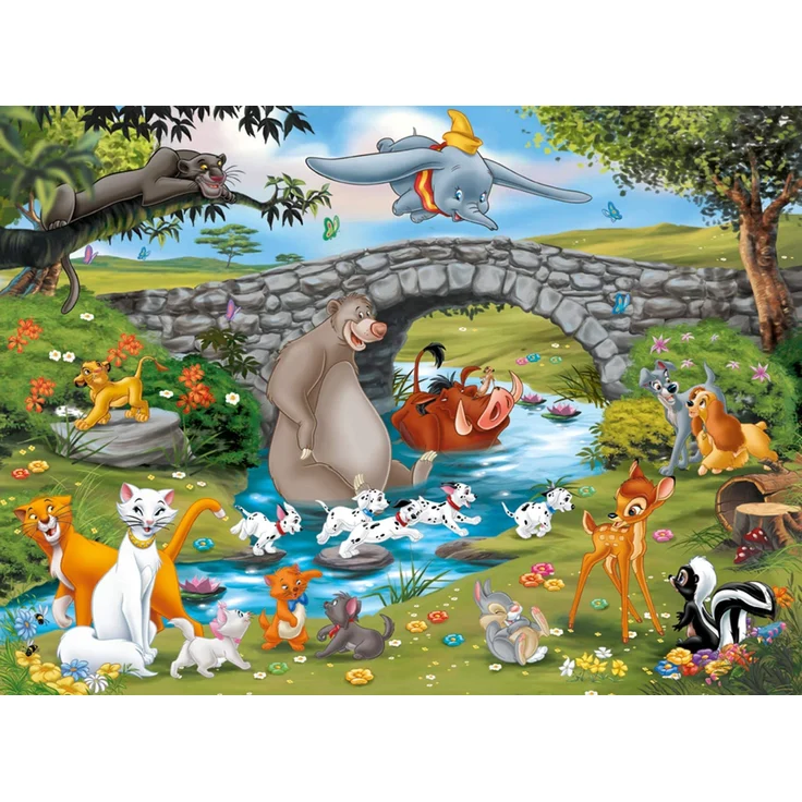 Ravensburger Puzzle 100 Teile XXL Disney Die Familie der Animal Friends - Preisvergleich – Bild 4