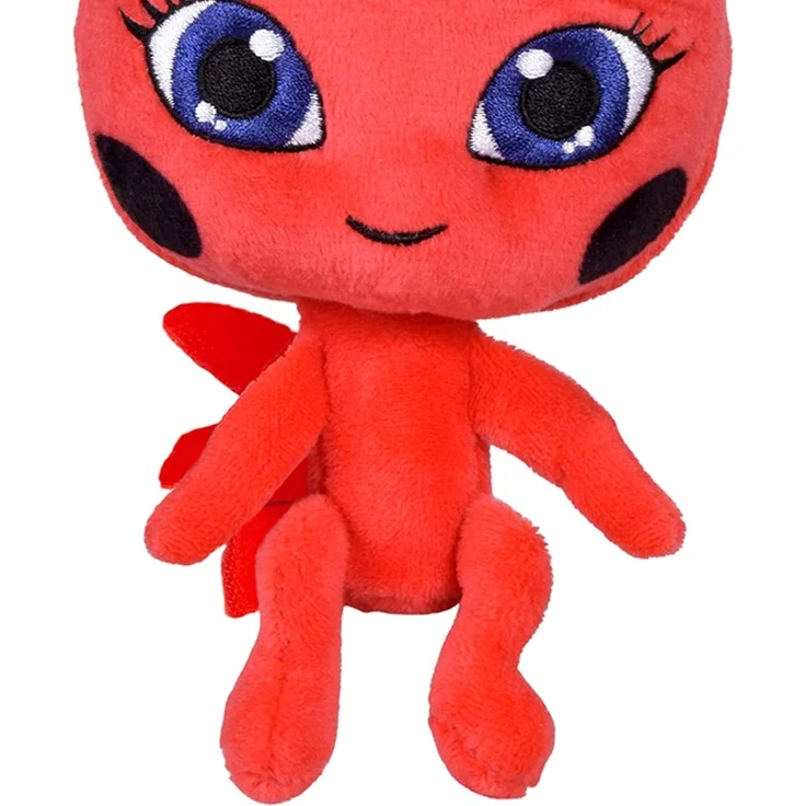 Bandai - Miraculous Ladybug - Weiches Stofftier 15cm - Tikki - P50691 – Bild 4