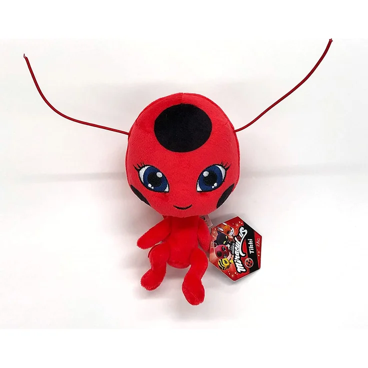 Bandai - Miraculous Ladybug - Weiches Stofftier 15cm - Tikki - P50691 – Bild 3