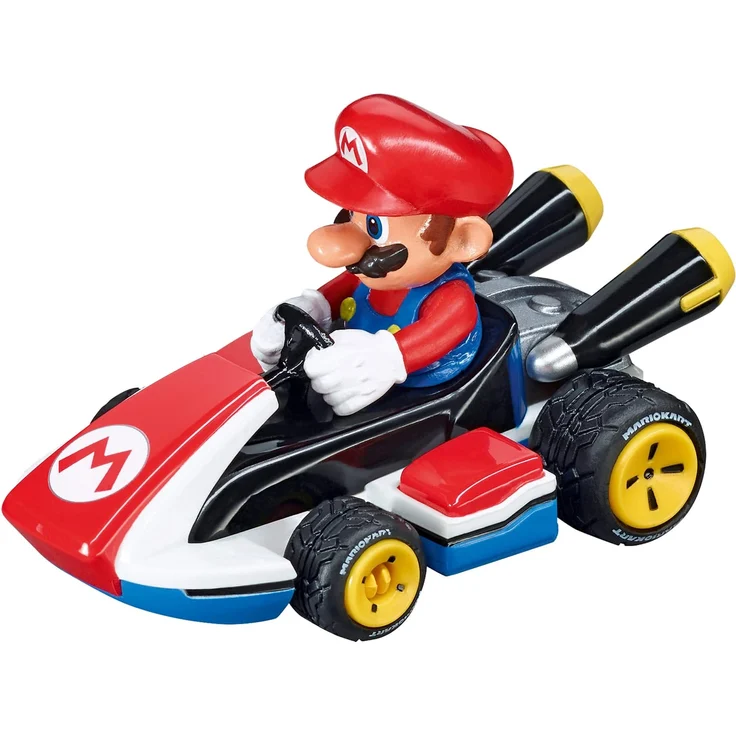 Carrera 20062491 GO!!! 'Nintendo Mario Kart 8', Autorennbahn-Set, 4,9 Meter Streckenlänge, für 2 Spieler, ab 6 Jahren, mit Mario & Luigi Spielzeugautos – Bild 5