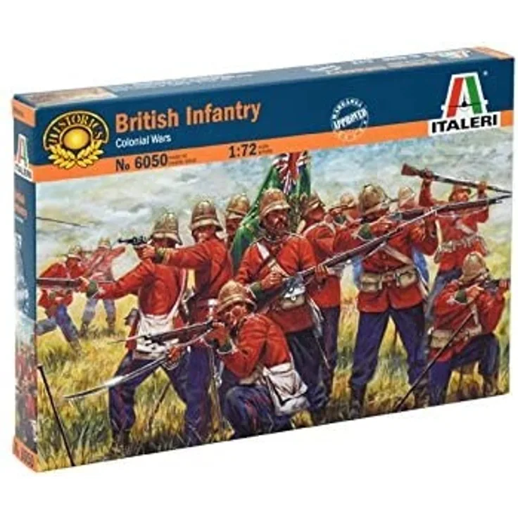 Italeri 510006050 - 1:72 Zulu Wars - Britische Infanterie