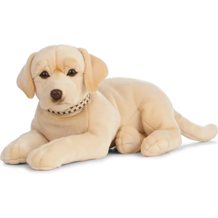 Living Nature Soft Toy - Großes Stofftier Labrador, gold (60cm)