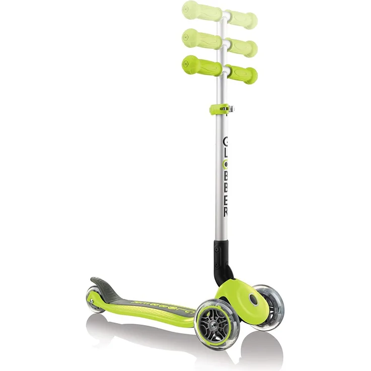 Globber Unisex Jugend Primo Foldable, grün Scooter, One Size