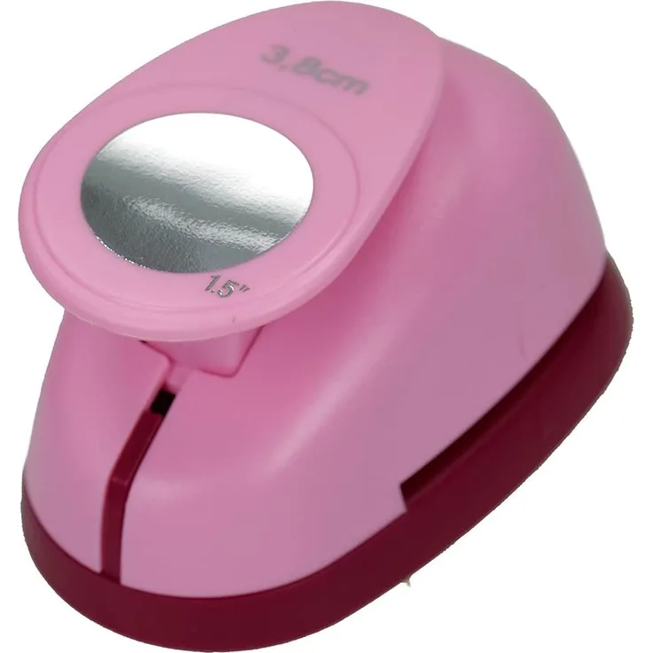 efco Stanzer L, Kreis Motivstanzer, Kern: Metall, pink, 9,5 x 6,5 x 6 cm - Preisvergleich