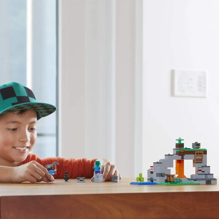LEGO 21141 Minecraft - Zombiehöhle Beliebtes, Kinderspielzeug – Bild 6