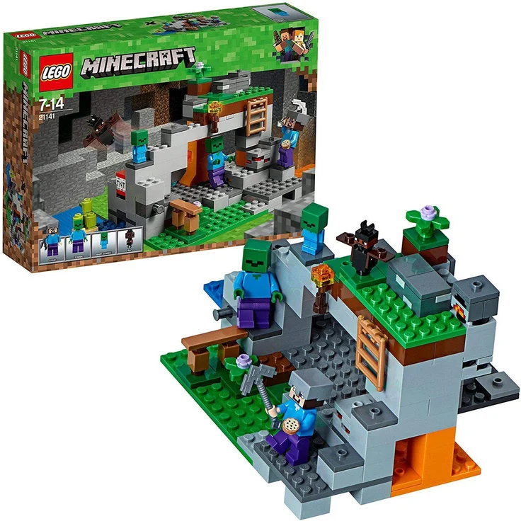 LEGO 21141 Minecraft - Zombiehöhle Beliebtes, Kinderspielzeug – Bild 1