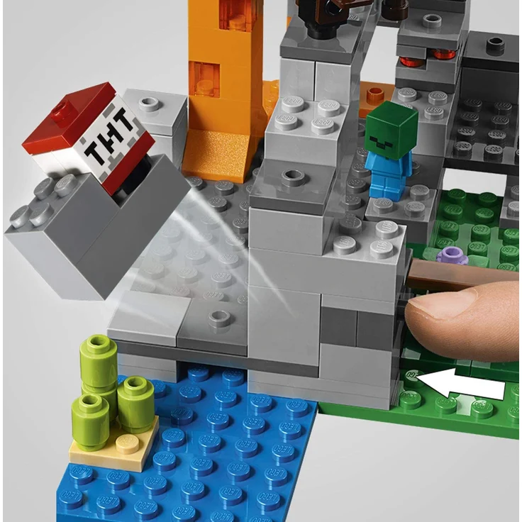 LEGO 21141 Minecraft - Zombiehöhle Beliebtes, Kinderspielzeug – Bild 7
