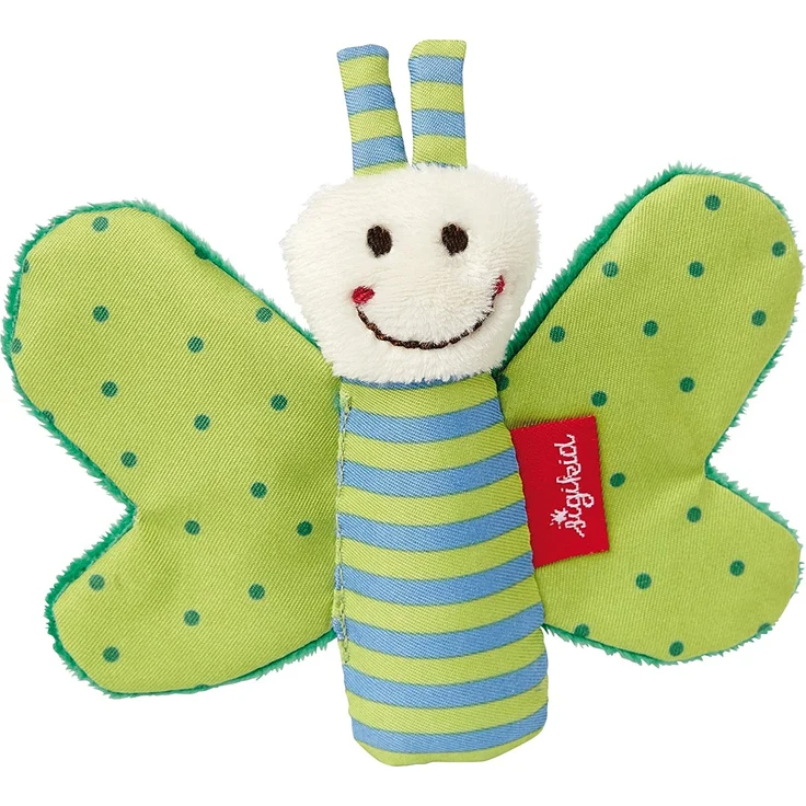 sigikid - Red Stars - Rassel Schmetterling grün – Bild 1