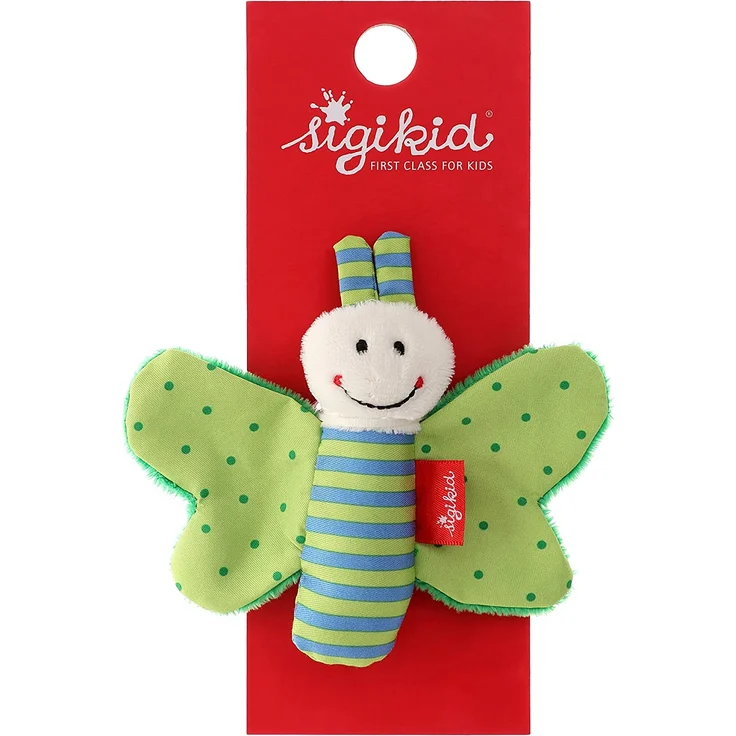 sigikid - Red Stars - Rassel Schmetterling grün – Bild 6
