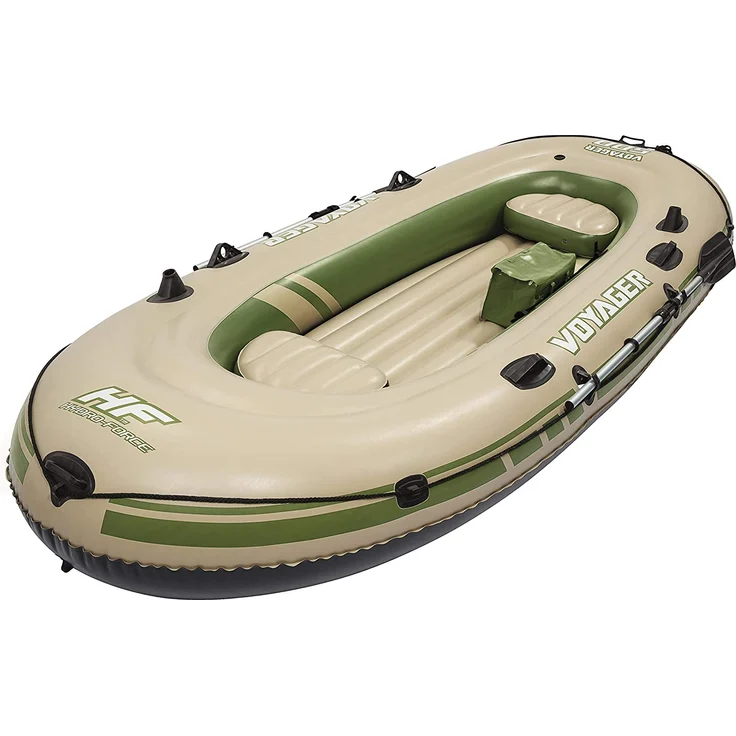 Bestway Schlauchboot HYDRO-FORCE Set ''Voyager 500'' für 3 Personen beige-grün – Bild 1