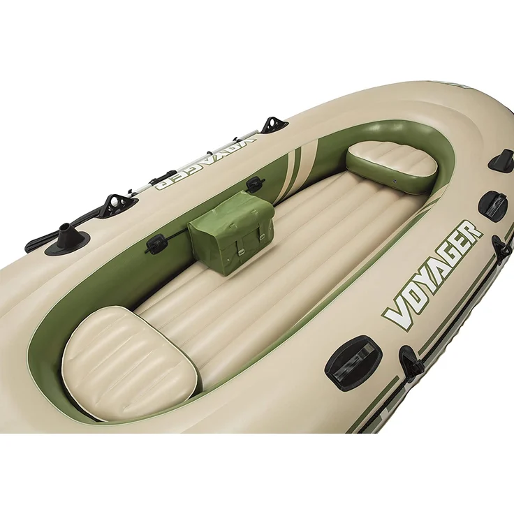 Bestway Schlauchboot HYDRO-FORCE Set ''Voyager 500'' für 3 Personen beige-grün – Bild 9
