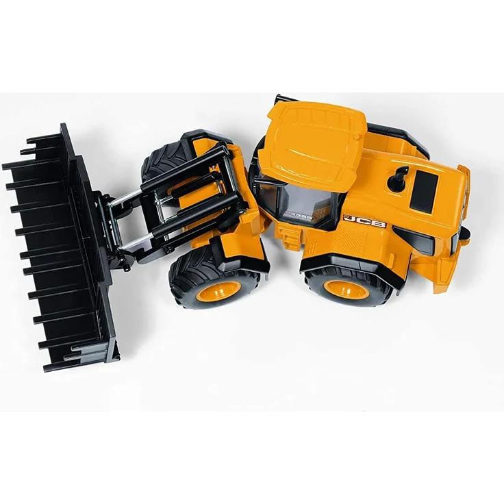 SIKU 3663, JCB 435S Agri Radlader, 1:32, Metall/Kunststoff, Orange, Frontladerwechselsystem – Bild 4