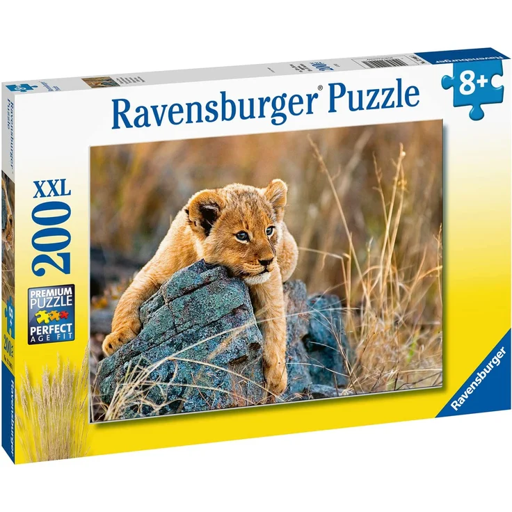 Ravensburger Kinderpuzzle - Kleiner Löwe - 200 Teile Puzzle für Kinder ab 8 Jahren – Bild 5