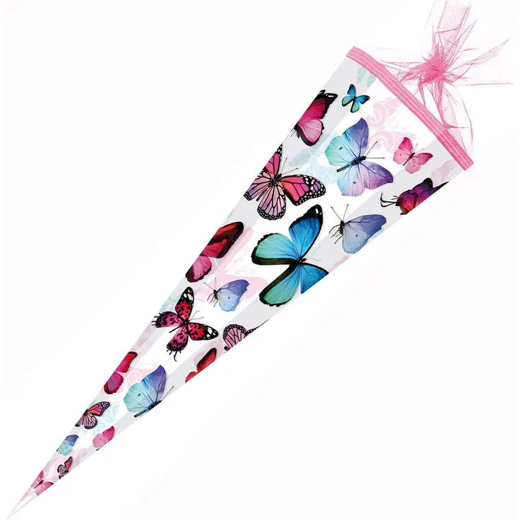 Nestler Schultüte - Schmetterling 85cm 6-Eckig