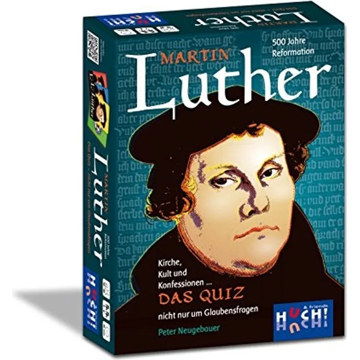 Huch & Friends 879592 - Martin Luther - Das Quiz, Familien Standardspiele