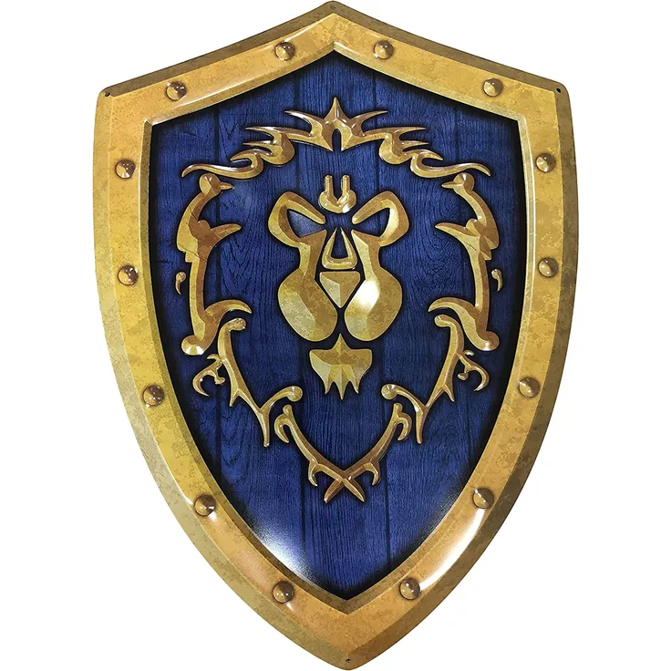 World of Warcraft - Alliance Blechschild