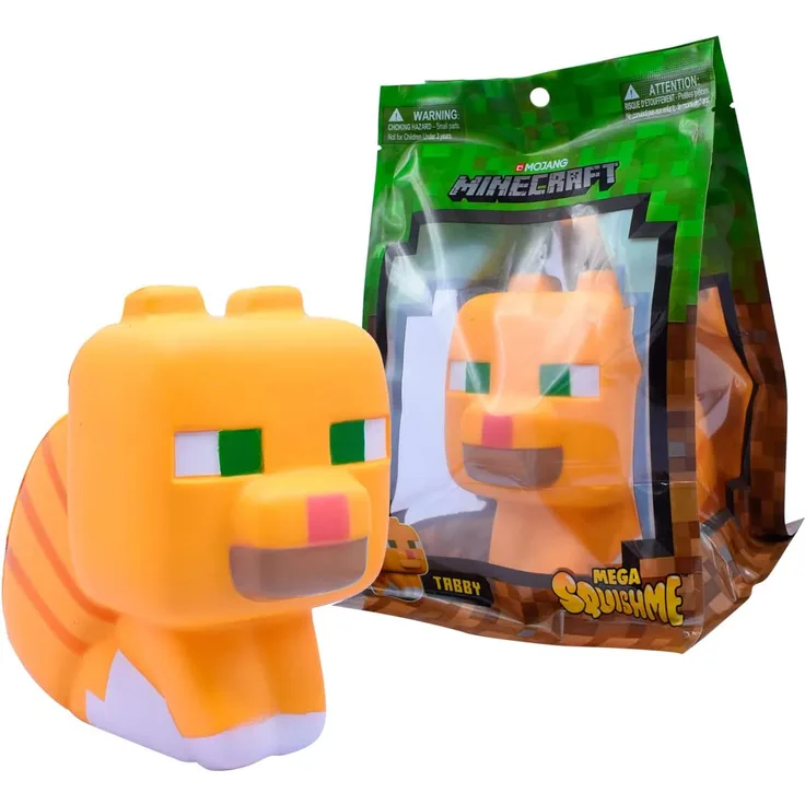 Minecraft Mega SquishMe S2 - Katze braun