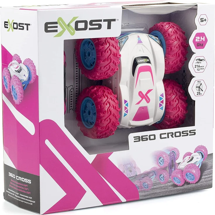 20260 EXOST - 360 Cross Amazone - - Ferngesteuertes Auto - 2.4 Ghz Fernbedienung: Neuste Technologie für störungsfreie Verbindung - Maßstab 1:18 – Bild 10