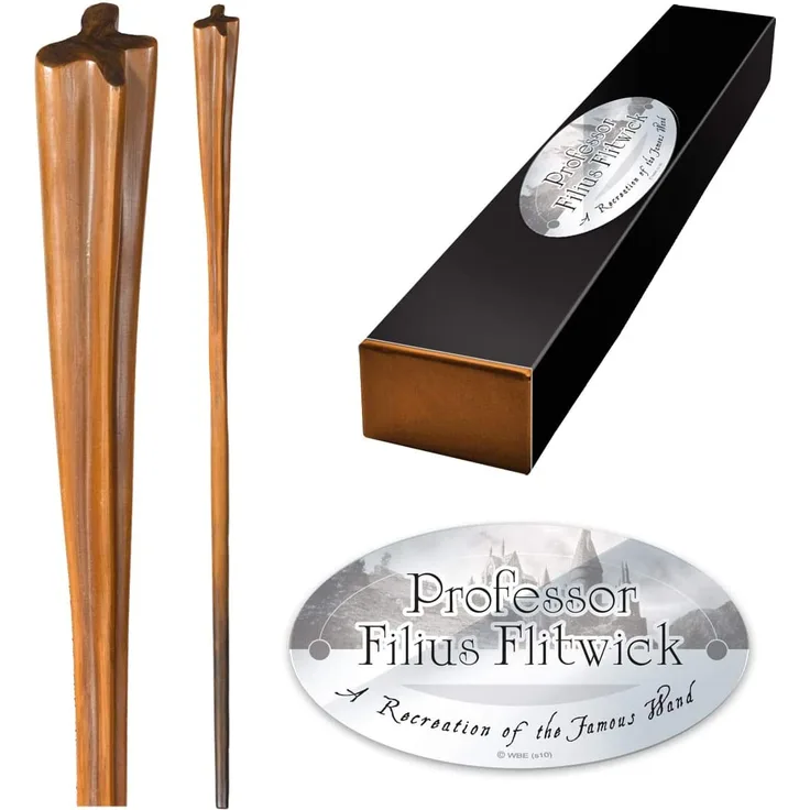The Noble Collection Proffesor Flitwick Charakterstab.