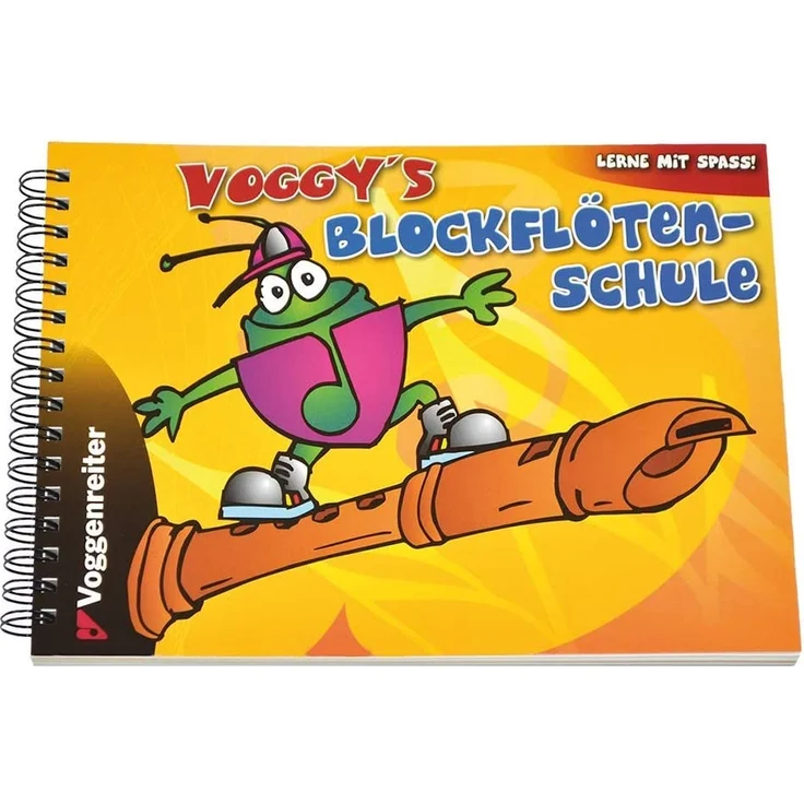 Voggy's Blockflöten-Set (dt. GW): Ahornflöte, Tasche, Wischer + Buch im Karton – Bild 8