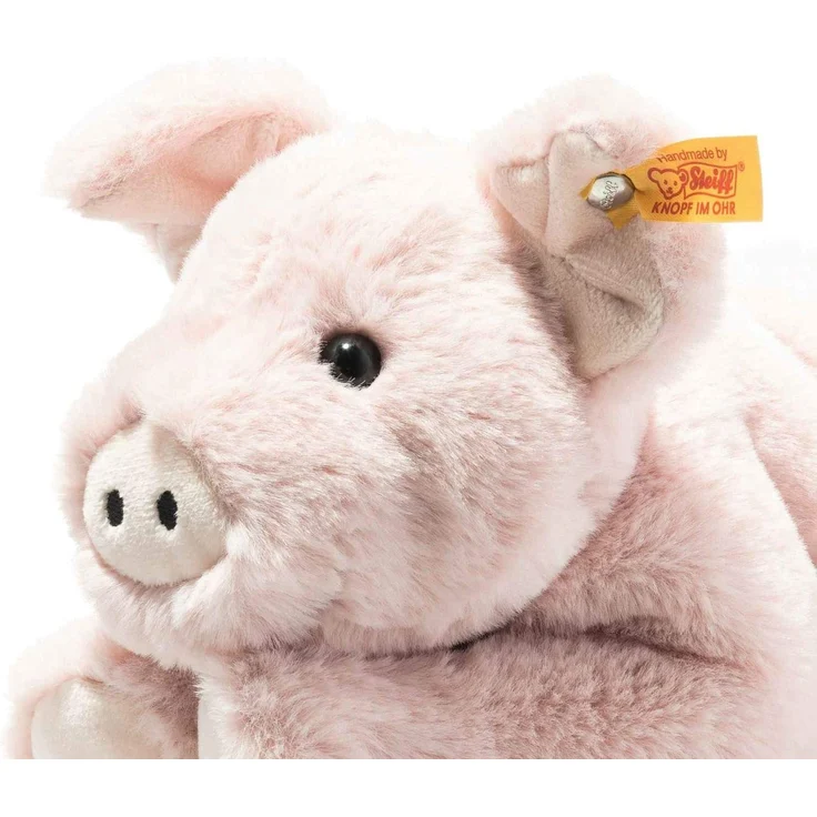 Steiff Piko Schwein 28 rosa liegend – Bild 2