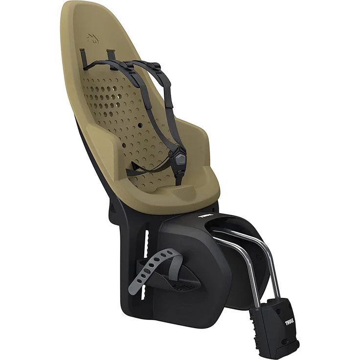 Thule Yepp 2 Maxi Fahrrad-Hintersitz für Rahmenmontage (FM) – Fennel Tan – Bild 1