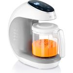 Sweety Fox - Multifunktions Babynahrungszubereiter 7-in-1 - Dampfgarer, Mixer, Pulse, Automatische Reinigungsfunktion, Sterilisiert, Gläschenwärmer, Auftaufunktion - Breikocher Multifunktion