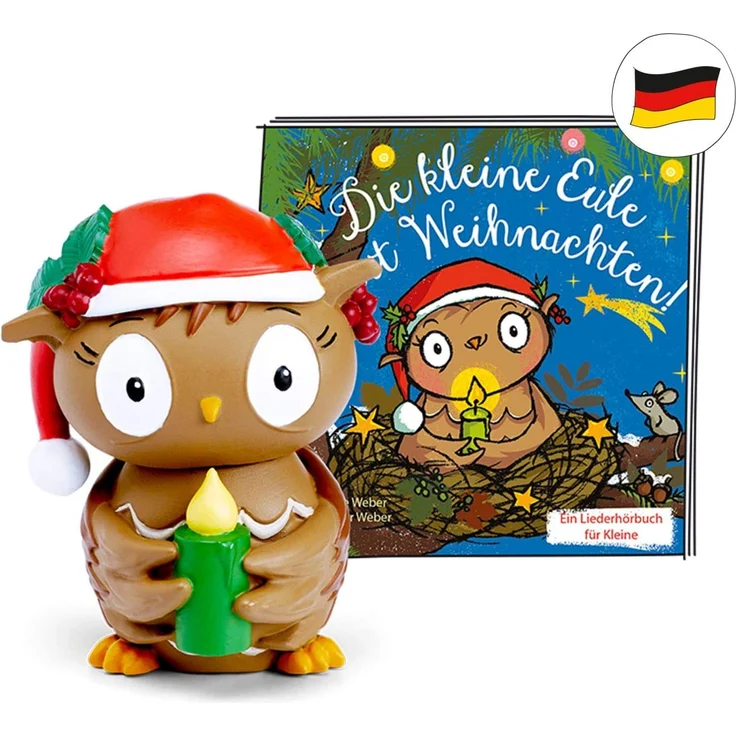 tonies Hörfiguren für Toniebox - Die kleine Eule feiert Weihnachten - ca. 39 Min. - Ab 3 Jahre -DEUTSCH – Bild 1