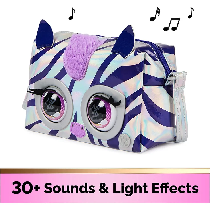 BAG Purse Pets - Metallic Magic Zebra – Bild 3