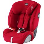 Britax Römer Kindersitz 9 Monate - 12 Jahre I 9 - 36 kg I EVOLVA 123 SL SICT Autositz Isofix Gruppe 1/2/3 I Fire Red