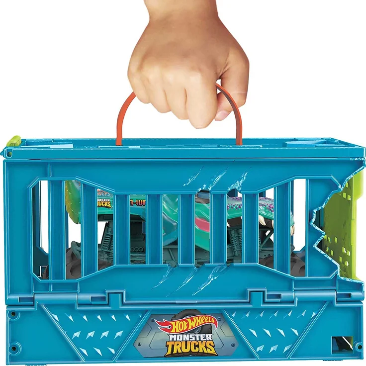 Hot Wheels Monster Trucks Mega Wrex Oversized Crash Cage (1:24) – Bild 6