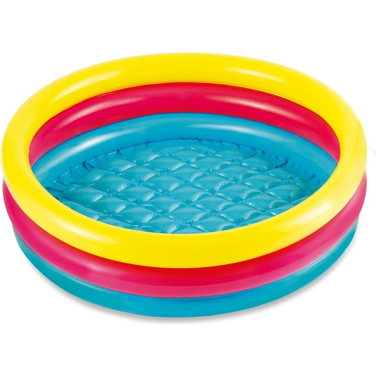 Summer Waves Planschbecken Kinder | Bunt | 86x86x25 cm