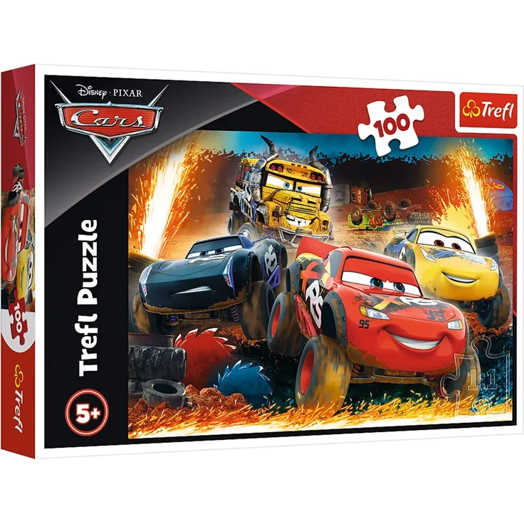 Puzzle mit 100 Teilen - Disney Cars