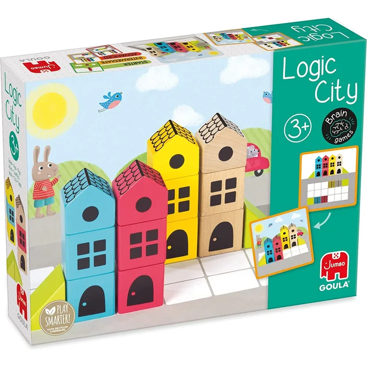 Jumbo Spiele D50200 Logic City Spiel